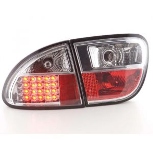 Paire de feux arri&egrave;re Seat Leon 1M TDI 1999 a 2005 Chrome Led-33422755