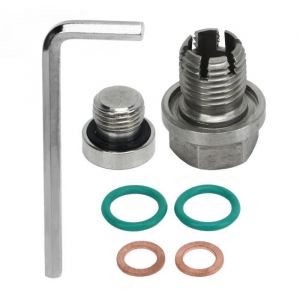 Kit de réparation de filetage de carter dhuile auto - taraudeuse en acier inoxydable pour bouchon de vidange (m12.1-1.5x15mm)
