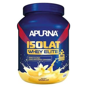 Nutrition protéinée saveur vanille Apurna Isolat Native - bleu - 720 g