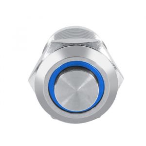 SURENHAP interrupteur à bouton-poussoir LED Interrupteur à bouton-poussoir momentané en métal étanche de 12 mm à auto commutateur