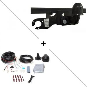 Attelage Peugeot Boxer (06/06-) Standard + faisceau universel 7 broches + boitier &eacute;lectronique - GDW