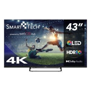 Smart Tech TV QLED 4K UHD 43 (109 cm) 43QW02V Web OS TV- 4xHDMI - 2xUSB - Dolby Vision - Dolby Atmos
