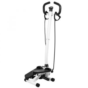 Stepper Fitness avec guidon ergonomique - écran LCD multifonction