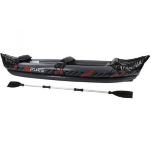 Kayak Pure4fun Xplorer - 2 places - Noir - Non gonflable - Charge max 160kg