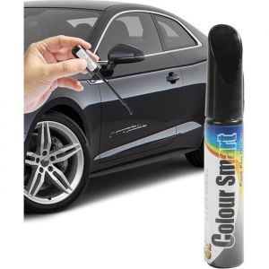 Stylo Retouche Peinture Voiture Noir - 1 pi&egrave;ce noir universel - stylo retouche voiture rayure carrosserie peinture kit - Aucunely
