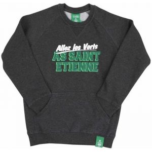 Sweat - AS SAINT ETIENNE - ASSE - Taille enfant - Coton/Polyester - Licence officielle