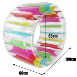 VGEBY Water Wheel Gonflable Piscine Hamster Roue Jouet Eau Été Roller