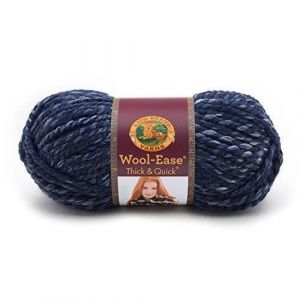 Fil à tricoter - Lion Brand Yarn - Wool-ease - Couleur River Run - Épais - Rapide