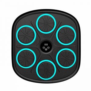 C Machine de boxe 44x85x52cm machine de boxe musicale bluetooth intelligente cible de boxe musicale kids boxing trainer cible