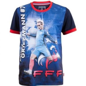 Maillot FFF - Antoine Griezmann - Collection officielle - Enfant - Manches courtes - Respirant