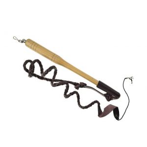 Cravache - fouet de dressage Januel - Fouet de Venerie Tresse en Cuir