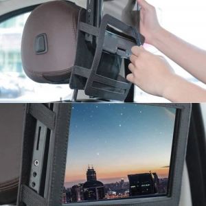 Support Voiture Appui-tête Housse de Protection pour 10 Lecteur DVD Portable T09F6