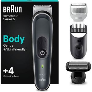 Tondeuse Pour Le Corps Series 5Pour HommeTorseAissellesAineStyling Et PlusAvec 2 Sabots Pour Zones SensiblesTête De Rasage