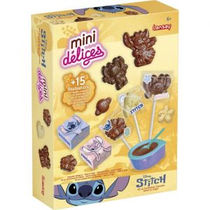 Mini d&eacute;lices - LANSAY - Kit de confection chocolat Stitch & Angel - D&egrave;s 6 ans