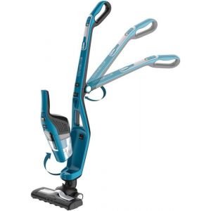 Aspirateur Balai 2-en-1 Avec Aspirateur à Main Sans Fil Sans Sac Autonomie 45 min 216 V Technologie Cyclonique Dual Force