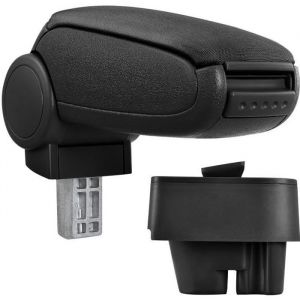 pro.tec accoudoir central spécifique pour Peugeot 207 207 SW 207 CC à partir de lannée modèle 2006 - accoudoir avec