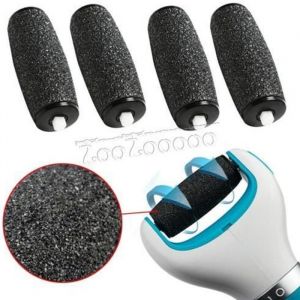 4x Remplacemet Recharge Rouleaux Pied Pédicure Pour Scholl Velours Express Elect