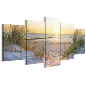 Tableau Decoration Murale - LUMASOUL - 5-2-8-0-2-2-13-5 - &Eacute;clectique Motif - 5 parties - Multicolore - 150x75 cm