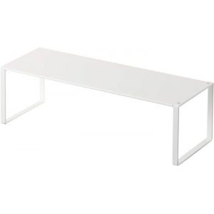 Range-chaussures - YAMAZAKI - 2572 - Métal blanc - 3 étagères - Extensible