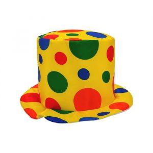 D&eacute;guisement Chapeau De Clown - Funidelia - 123659 - Accessoires D&eacute;guisement Mixte pour Anniversaire Carnaval No&euml;l Halloween
