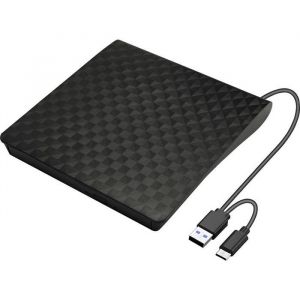 Graveur Blu-ray externe - XLYNE - USB - USB-A - USB-C - Noir