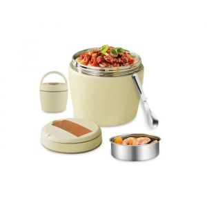 Thermos Alimentaire Chaud Boite Isotherme Repas Chaud De 12L Boite Chauffante Repas Boite Repas Isotherme Avec Cuill&egrave;re Pliable