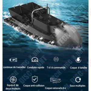 Sondeur p&ecirc;che - LIXADA - Flytec 2011-5 - T&eacute;l&eacute;commande 500 m - Poids 1.5 kg - Affichage digital