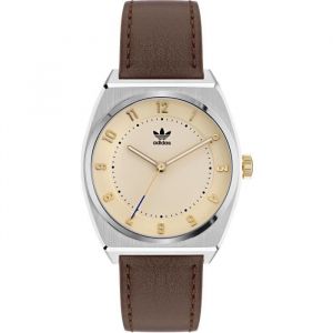 Montre - ADIDAS - Style Code Two AOSY22029 - Quartz - Cuir Marron - 38 mm Beige