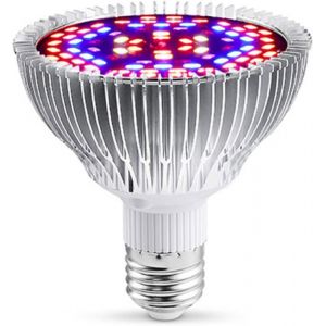 Lampe LED horticole lampe de croissance des plantes ampoule LED à spectre complet pour plantes dintérieur en serre (E27 30 W)