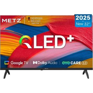 T&eacute;l&eacute;viseur QLED METZ 32 Pouces 2025 Smart LED Dolby Audio Bluetooth 5.1