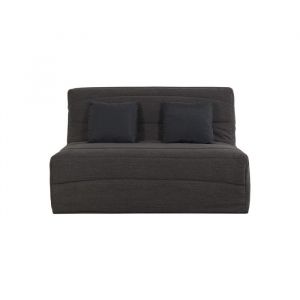 RELAXIMA - Banquette convertible BZ ESTEBAN couchage 160 x 200 cape charbon