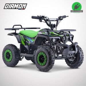Pocket Quad Électrique Enfant 800W / BISON 800 / Édition 2025 / Vert
