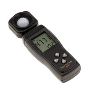 Luxm&egrave;tre digital portable pour mesure en temps r&eacute;el de la luminosit&eacute; jusqu&agrave; 200000 Lux
