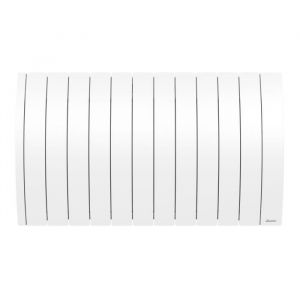 SAUTER Radiateur connect&eacute; &agrave; inertie Fluide Ipala - Horizontal - 2000W - Blanc