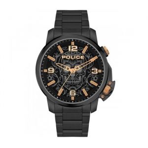 Montre - POLICE - Pewjj2110001 Ferndale - Acier inoxydable - Noir - 5 ATM