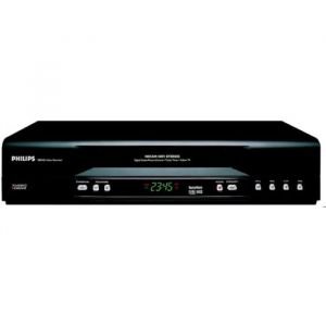 Magn&eacute;toscope Lecteur VHS PHILIPS VR742 6 t&ecirc;tes HIFI PAL SECAM + T&Eacute;L&Eacute;COMMANDE