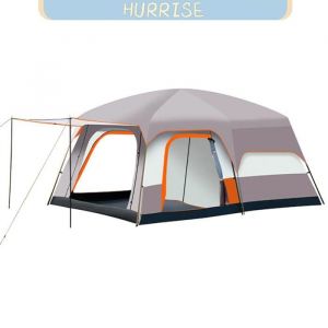 Tbest Tente pour 10 personnes Tentes de luxe pour Camping grande tente familiale avec chambres pour 4 &agrave; 12 sport moustiquaire