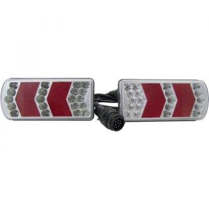 LED CMS LED Kit déclairage pour remorque clignotant feu arrière éclairage de plaque minéralogique feu de recul feu