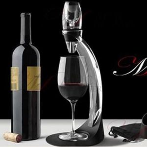 FLOUREON Ensemble complet Decanteur A&eacute;rateur &agrave; vin T03C93