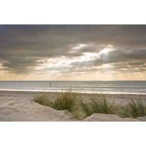 Papier Peint Photo INTISS&Eacute;-DUNE-(21539)-400x260 cm-8 l&eacute;s-Mural Poster G&eacute;ant XXL-Panorama-Beach Mer Oc&eacute;an Nature Plage Sable Soleil