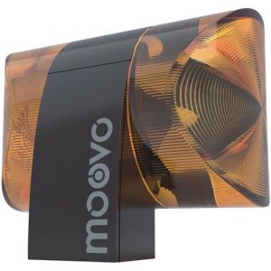 Lampe clignotante - Moovo - Orientable - Fr&eacute;quence 433.92 MHz - Accessoire de portail - S&eacute;curit&eacute; accrue