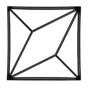 Moule &agrave; Pav&eacute; Pavage B&eacute;ton DIY R&eacute;utilisable Moule de Coffrage pour Pav&eacute;s de Bordure pour Le Patio de Patio de Jardin