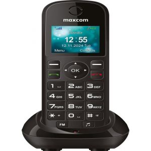 T&eacute;l&eacute;phone fixe - MAXCOM - MM35D SE - Couleur: Noir - 1 combin&eacute; - Utilisation: G&eacute;n&eacute;ral