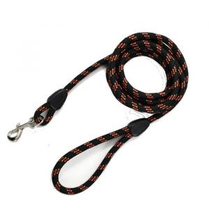 Longe Laisse Longue et Ronde pour Chien 300 cm - Noir