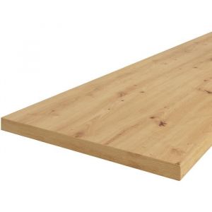 Plan de travail ARTISAN - D&eacute;cor ch&ecirc;ne artisan - L 240 x P 60 x 4 cm