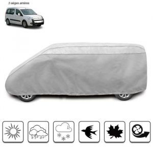 Housse de protection carrosserie auto extérieur Citroen Berlingo 2 - Bâche voiture pour Citroen Berlingo 2