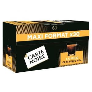 CARTE NOIRE - LOT DE 4 - CARTE NOIRE - Café Lungo Classique N°6...