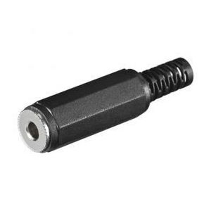 Fiche audio Jack 3.5mm femelle mono à souder