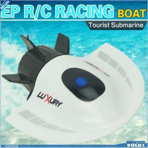 Ashata Mini sous-marin RC Mini Sous-marin T&eacute;l&eacute;command&eacute; Multidirectionnel Pour Enfants jeux talkie-walkie