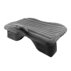 Mothinessto matelas de voiture Lit gonflable de voiture matelas de siège arrière matelas pneumatique pour auto chambre Noir